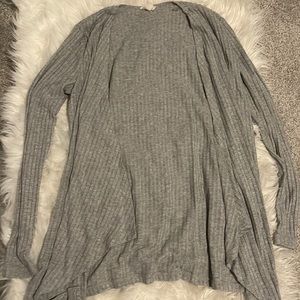 Grey cardigan